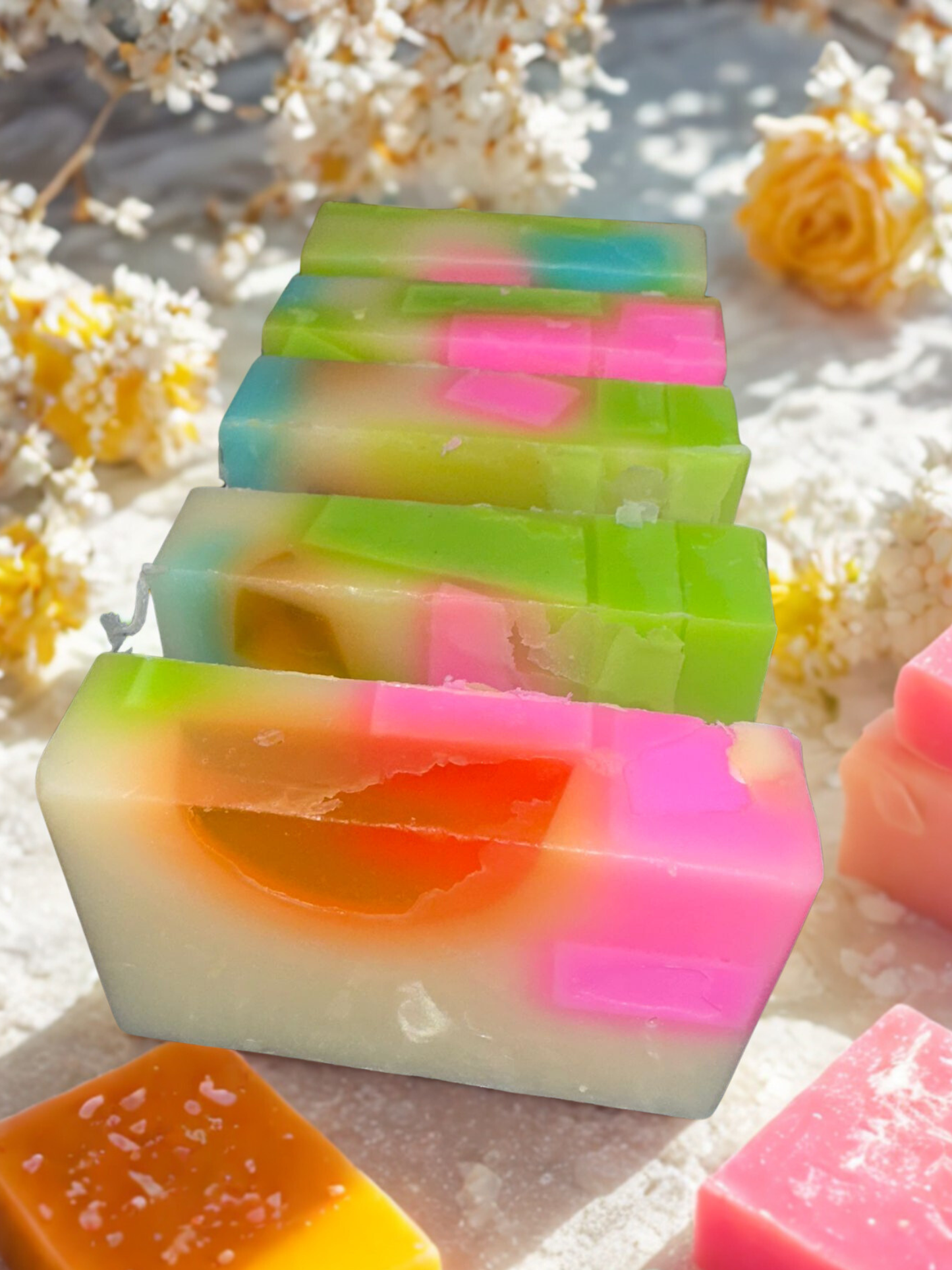 Birthday Cake Soap Bars