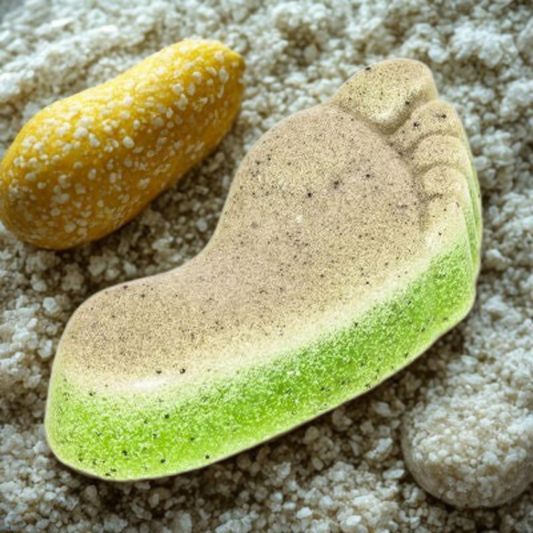 Lemon & Lime Pumice Foot Scrub Bar 100g