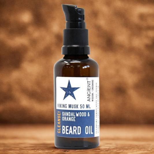 50ml Beard Oil - Viking Musk - Cleanse!