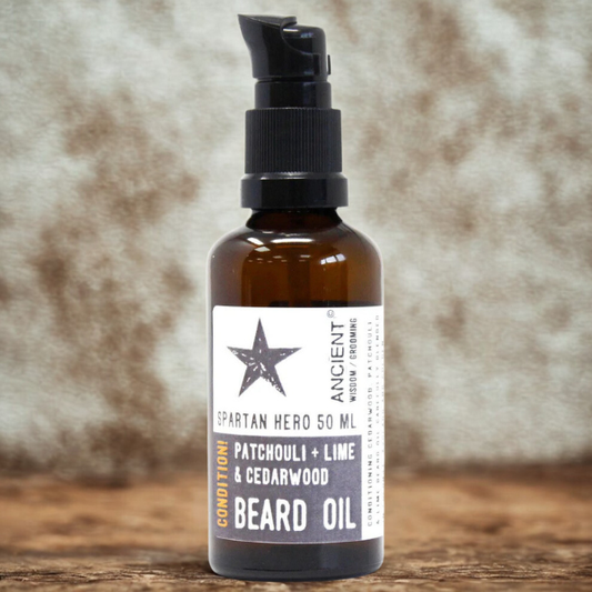 50ml Beard Oil - Spartan Hero - Condition!