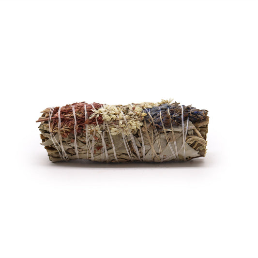 White Sage, Lavender and Mullein Smudge Sticks 10cm