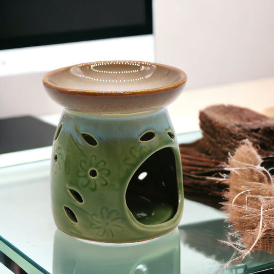 Classic Oil Burner - Mossy Green