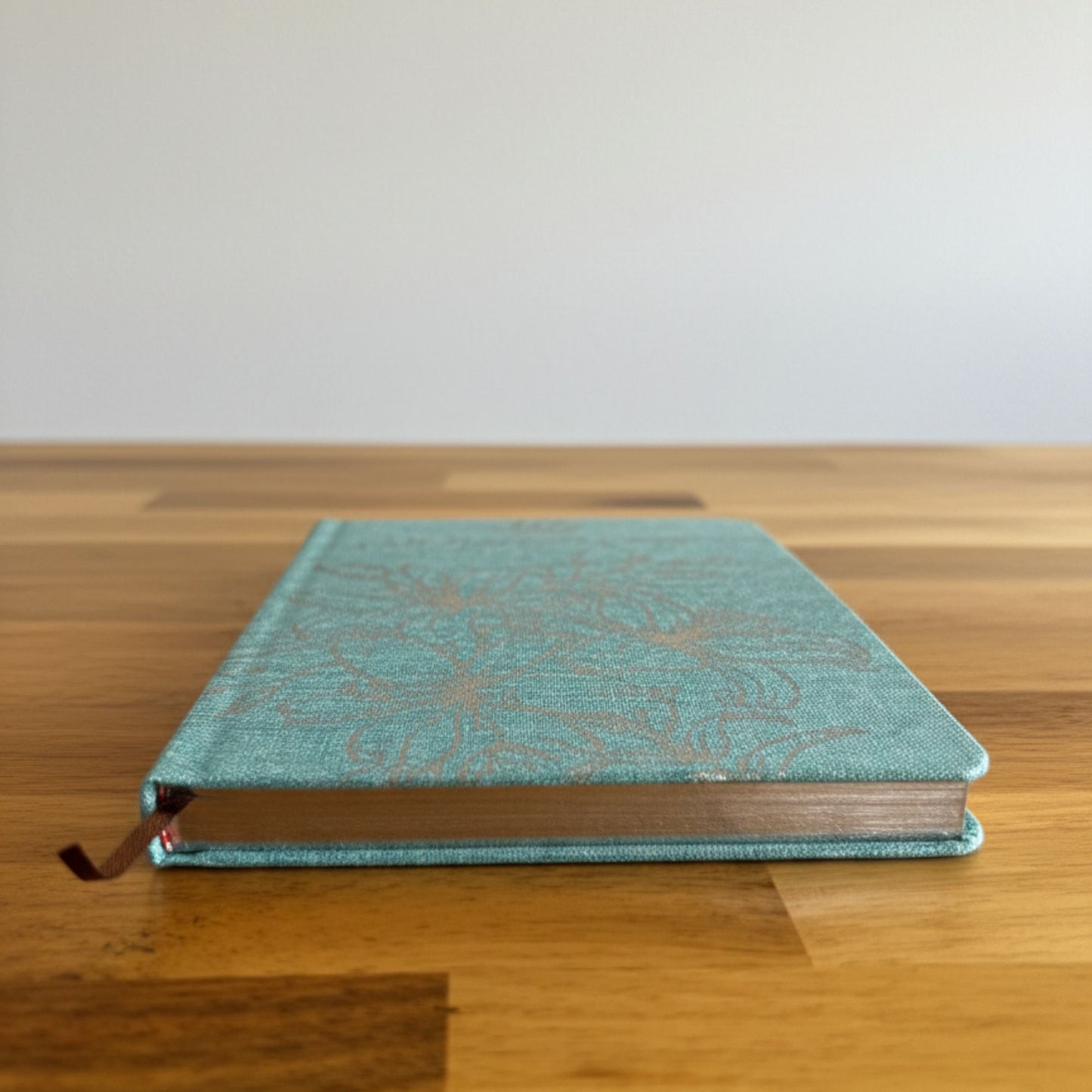 Blue Gratitude Journal with Silver Lining 120 pages - I am Thankful For