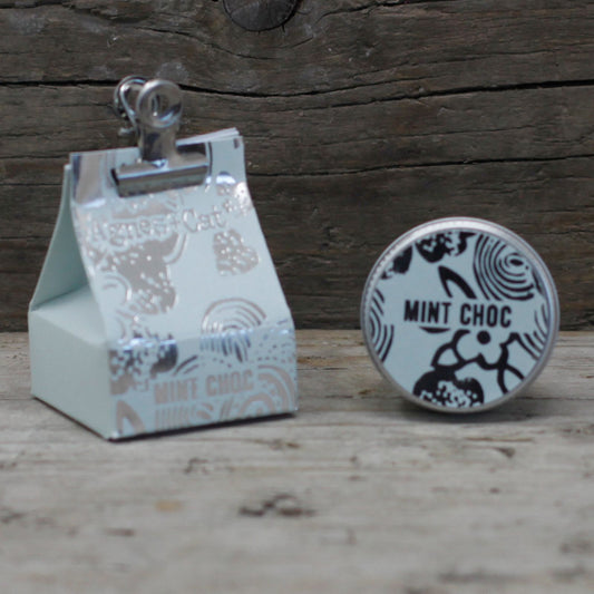Agnes and Cat Mint Chocolate Natural Lip Balm