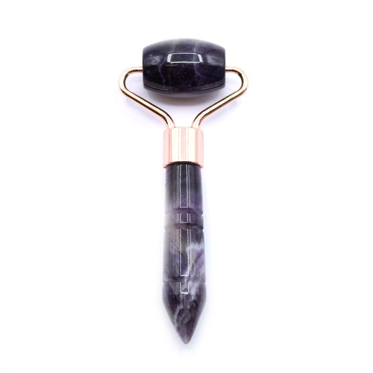 Amethyst Gemstone Mini Face Roller