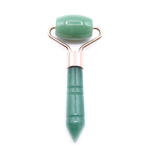 Jade Gemstone Mini Roller