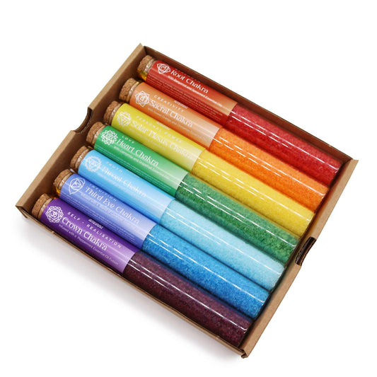 7 Chakra Bath Salt Gift Set