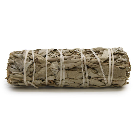 White Sage & Sweetgrass 10cm Smudge Stick